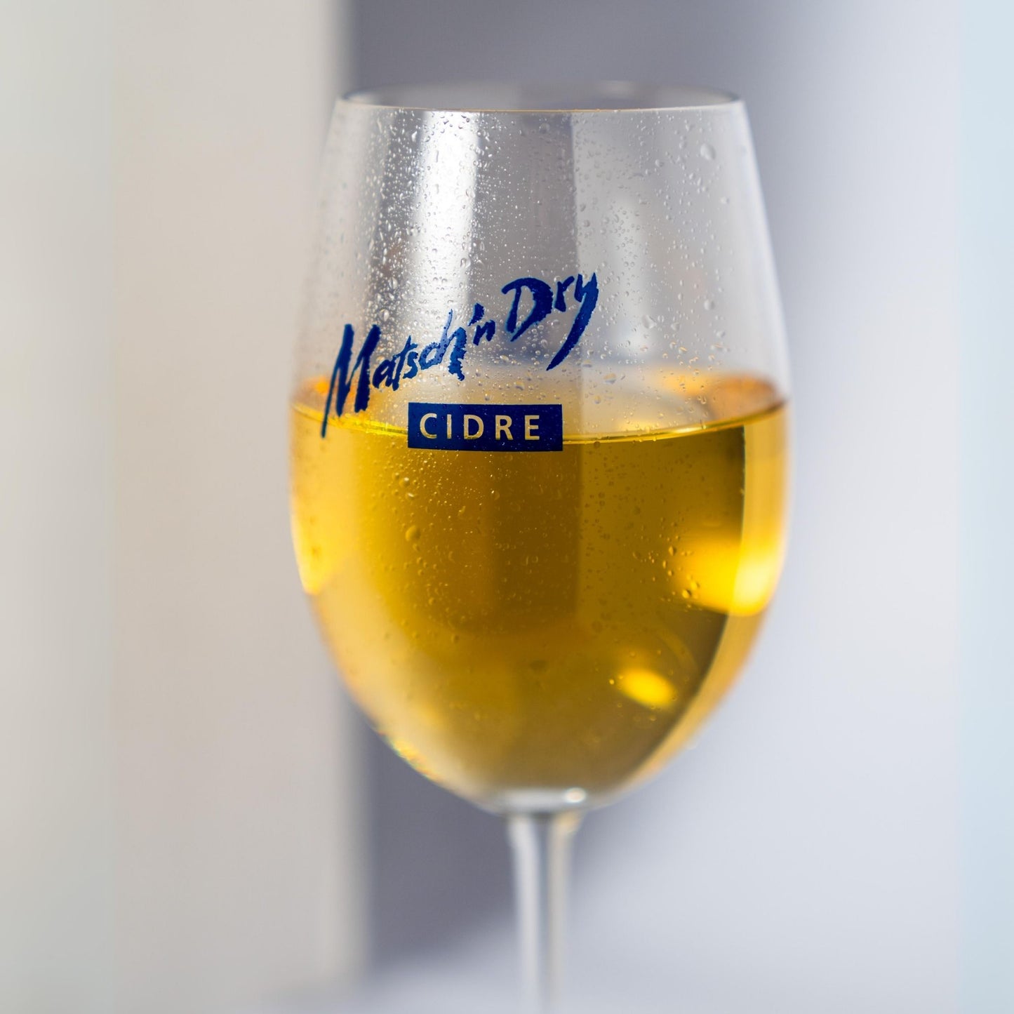 Matsch Und Brei Apfelsecco Glas mit Apfelsecco