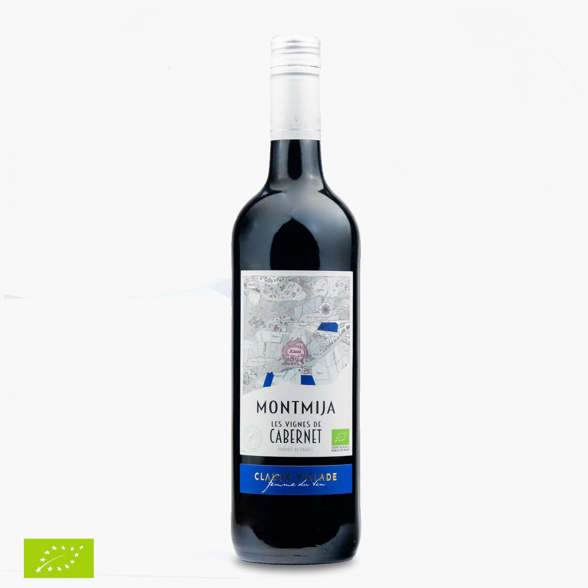 Montmija Cabernet Flasche