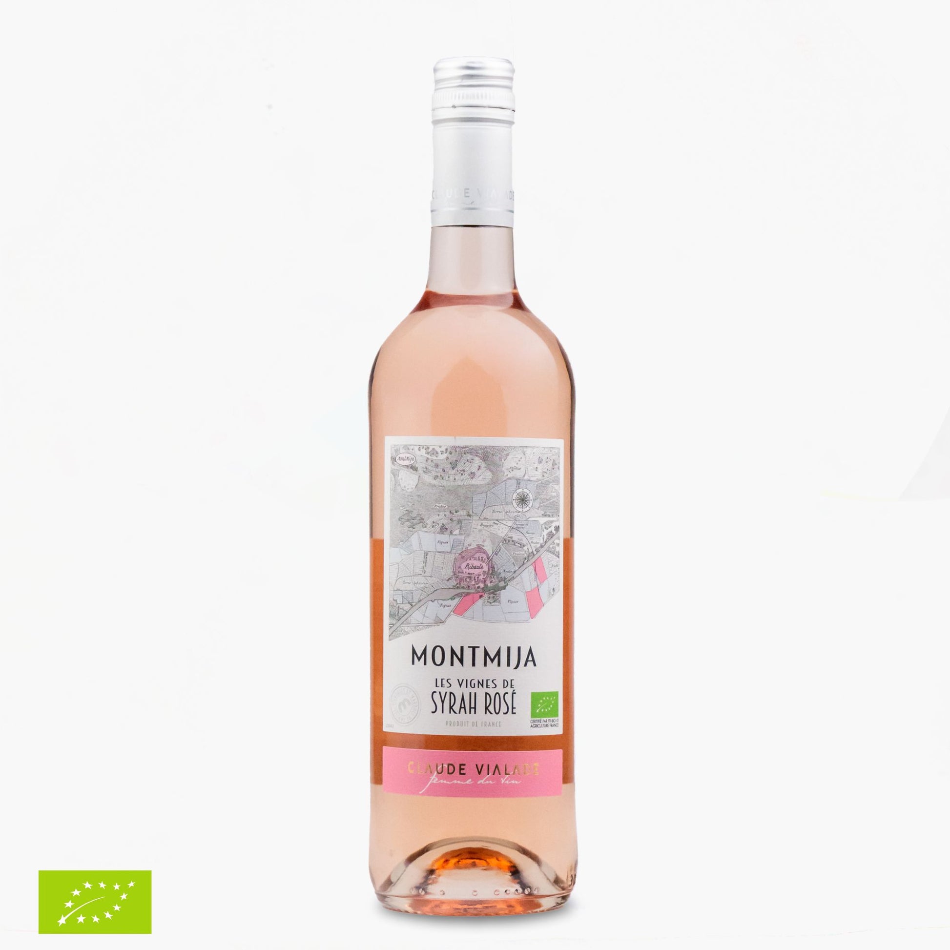 Montmija Syrah Rose Flasche